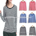 cheap wholesale t shirts low price promotional t-shirts popular soft cotton plain t shirts with stripe